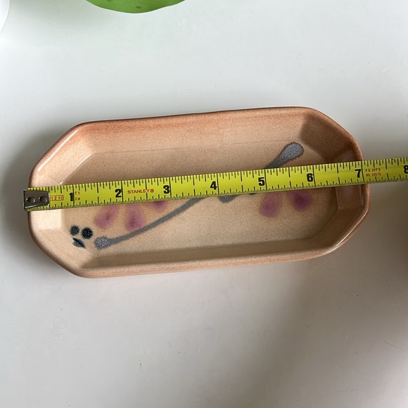 Handmade Pottery Trinket Jewelry Dish Catchall Ojo Sarco Pottery - Picture 9 of 12